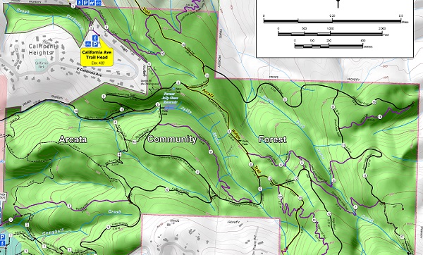 Arcata Ridge Trail PDF 