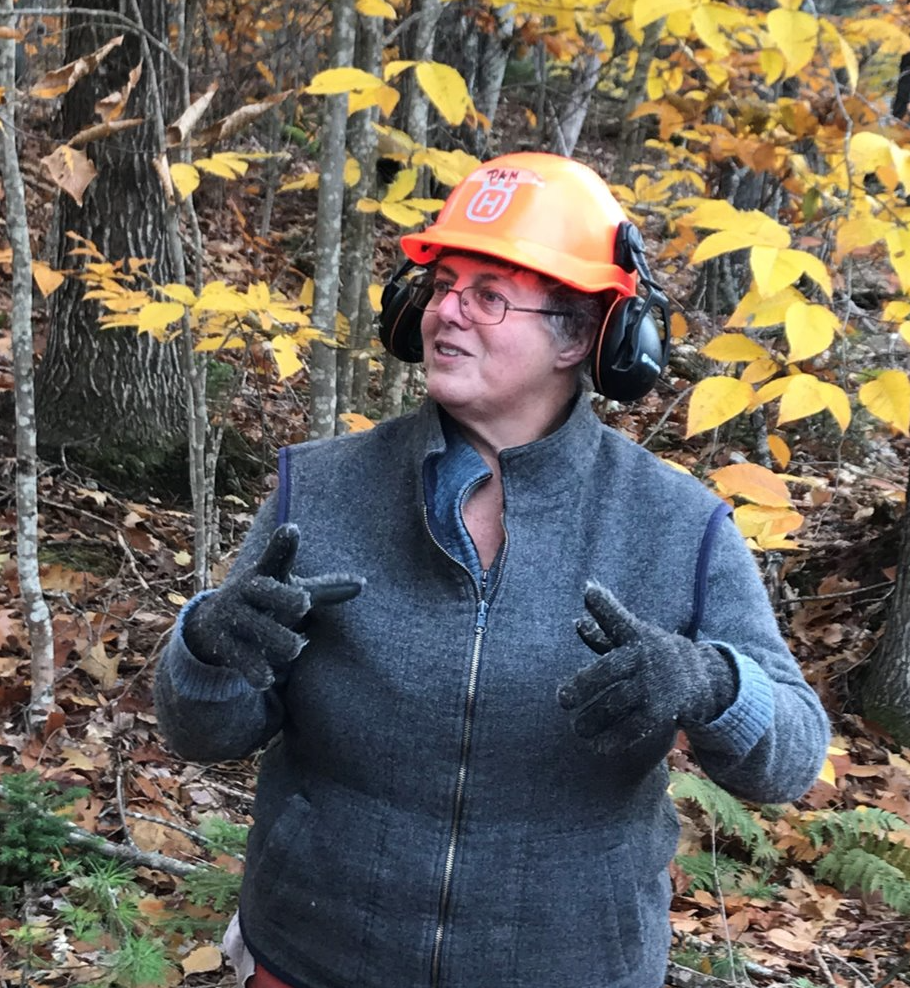 Pam Wells on women’s chainsaw safety.