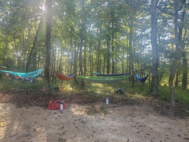 Student camp hammocks