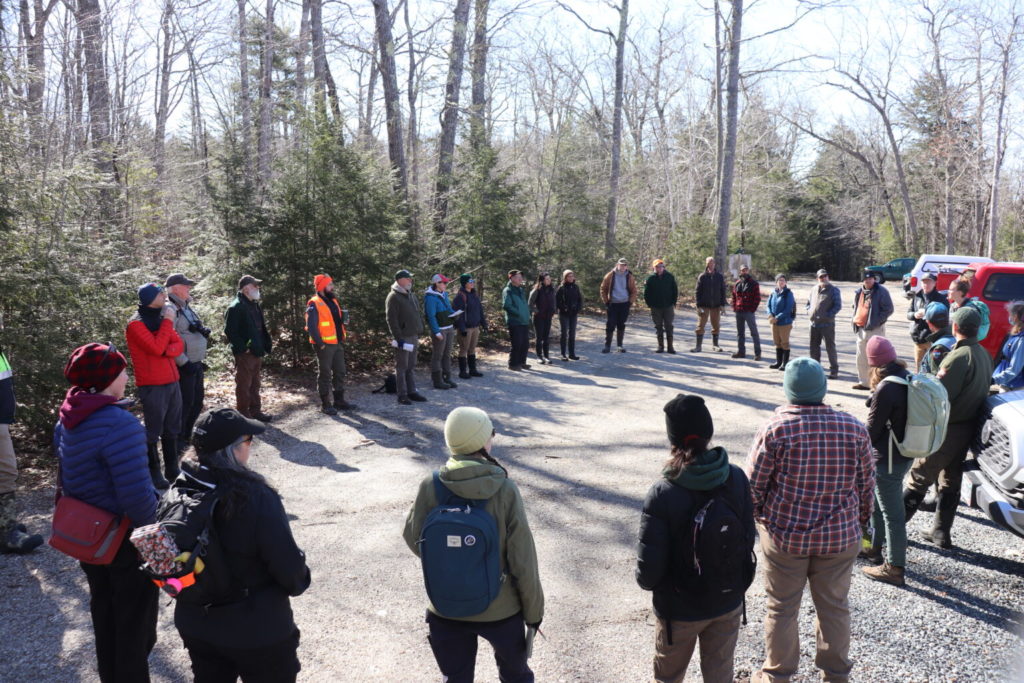 FCCI participants gather for the GPMCT Wildlands field tour. 
