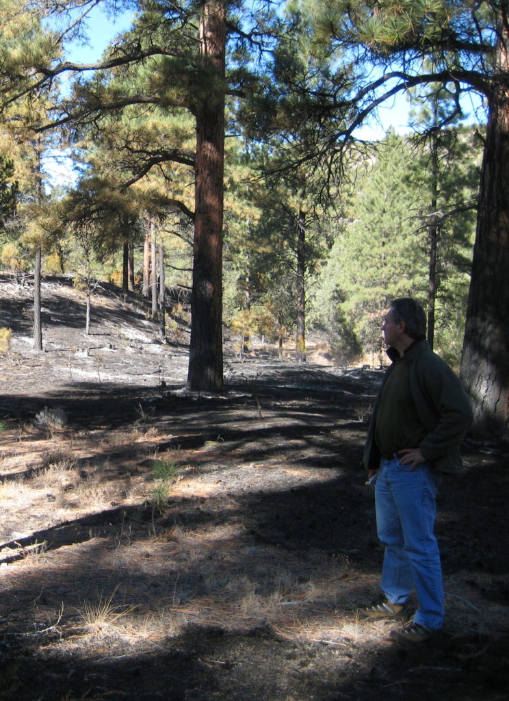 Photo of Bob Perschel in the woods